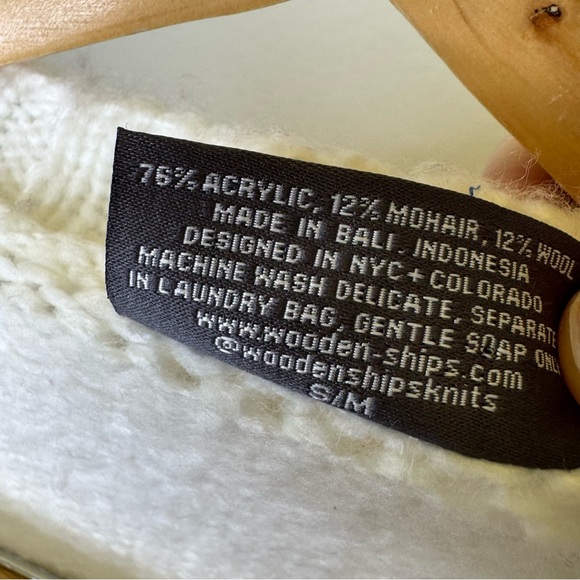 Wooden Ships Striped Sweater S/M - Picture 6 of 7